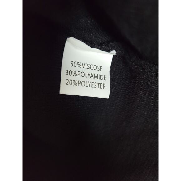 BTFBM Womens Long Sleeve Mock Neck Sweater Ribbed Knit Casual Sweater Small - Picture 7 of 8